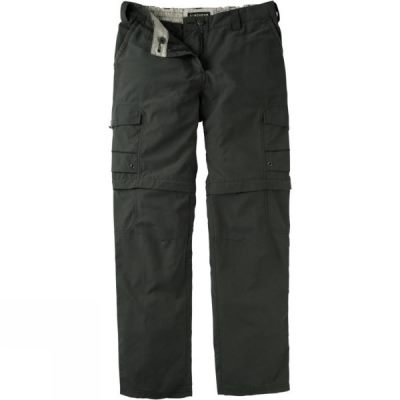 Pantalones Ayacucho Dunya II Zip Off Mujer - Gris Oscuro - Chile ONT305264